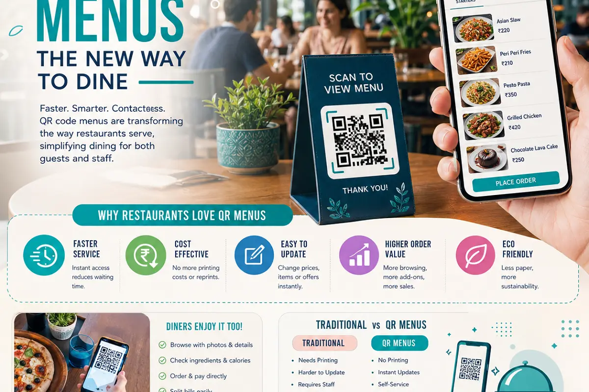 Restaurants Expand QR Code Menus as Digital Dining Grows