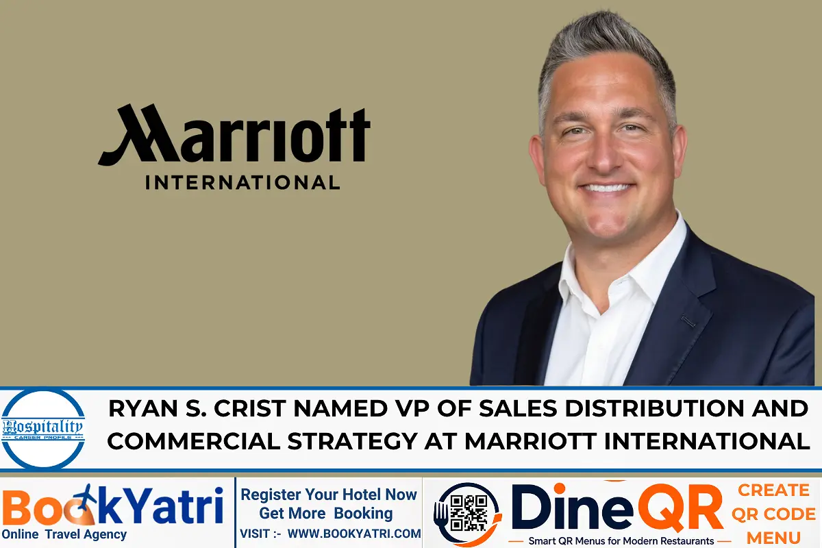 Ryan S. Crist Named VP of Sales Distribution and Commercial Strategy at Marriott