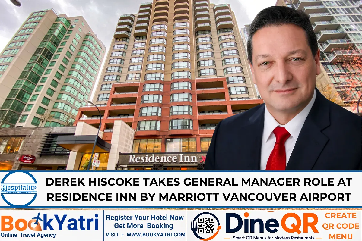 Derek Hiscoke Appointed GM at Residence Inn Vancouver