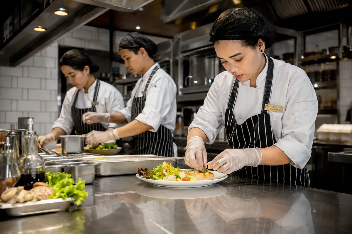 Importance of Gloves in Food Handling Training for Hotel Operations