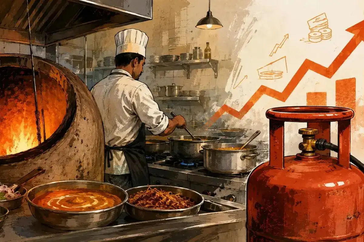 LPG Price Hike Pushes Restaurants to Rethink Kitchen Fuel