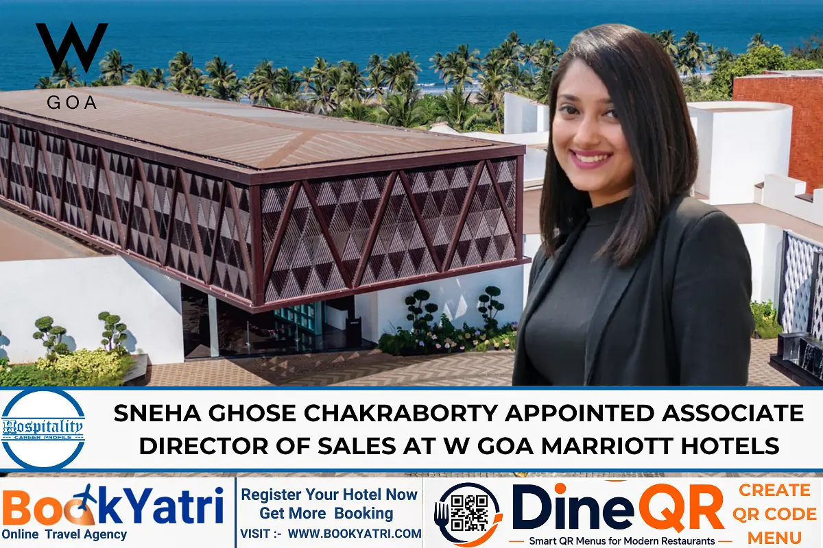 Sneha Ghose Chakraborty Appointed Associate DOS at W Goa Marriott Hotels