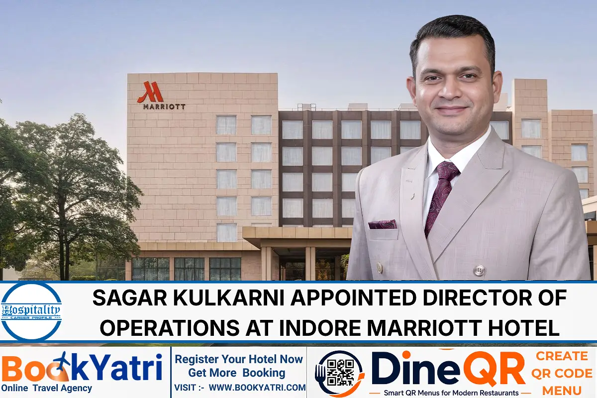 Sagar Kulkarni New Director of Operations at Indore Marriott Hotel