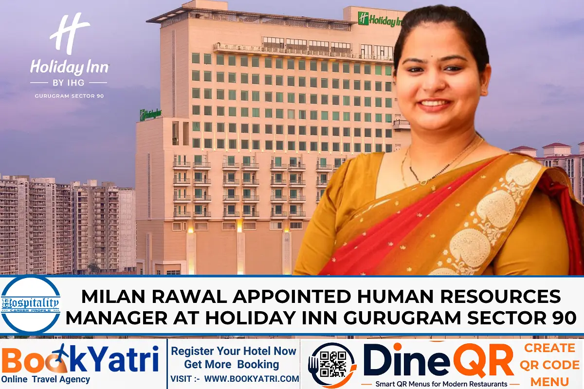 Milan Rawal Appointed HR Manager at Holiday Inn Gurugram Sector 90