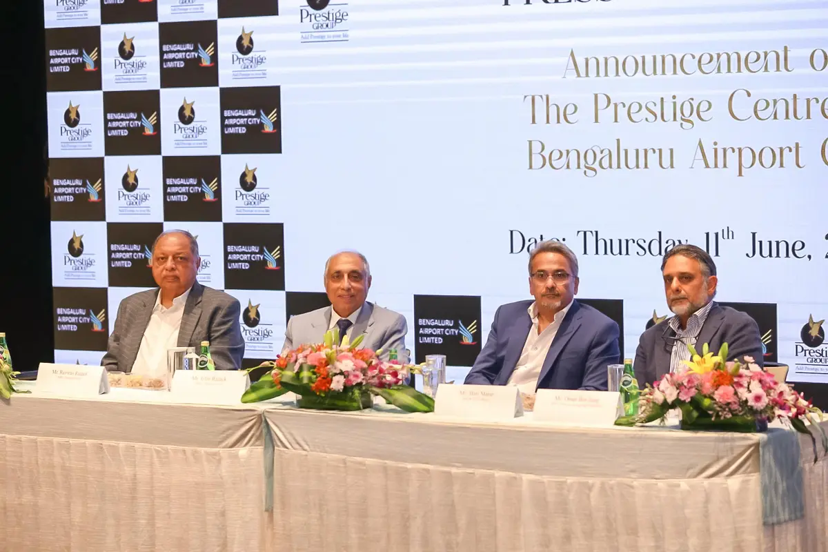 Prestige Group and BACL Unveil Massive Mixed-Use Hub at Bengaluru Airport Featuring St. Regis and Marriott Marquis