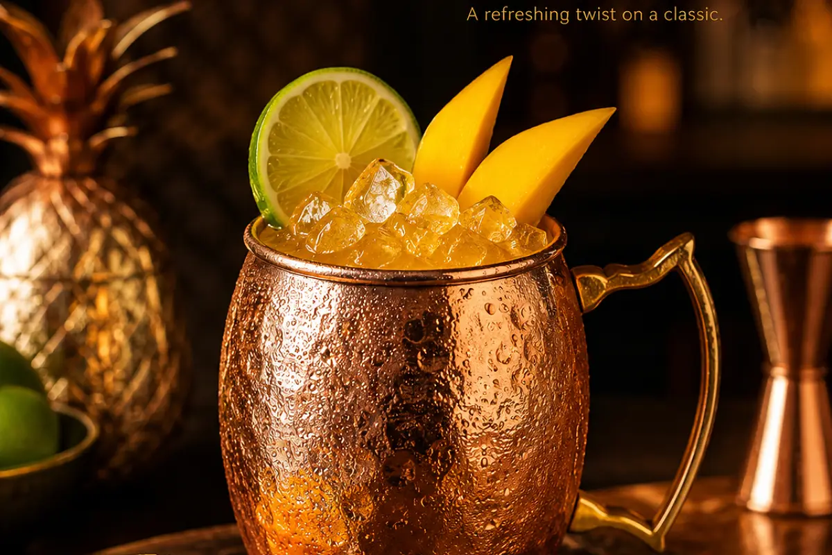 Mango Mule Cocktail Recipe with SOP, Garnish & Presentation Guide