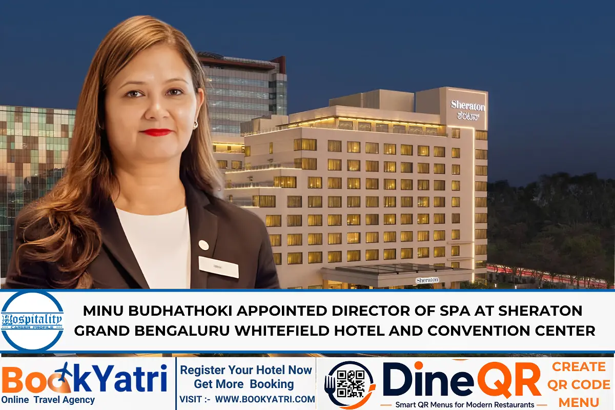 Minu Budhathoki Appointed Director of Spa at Sheraton Grand Bengaluru