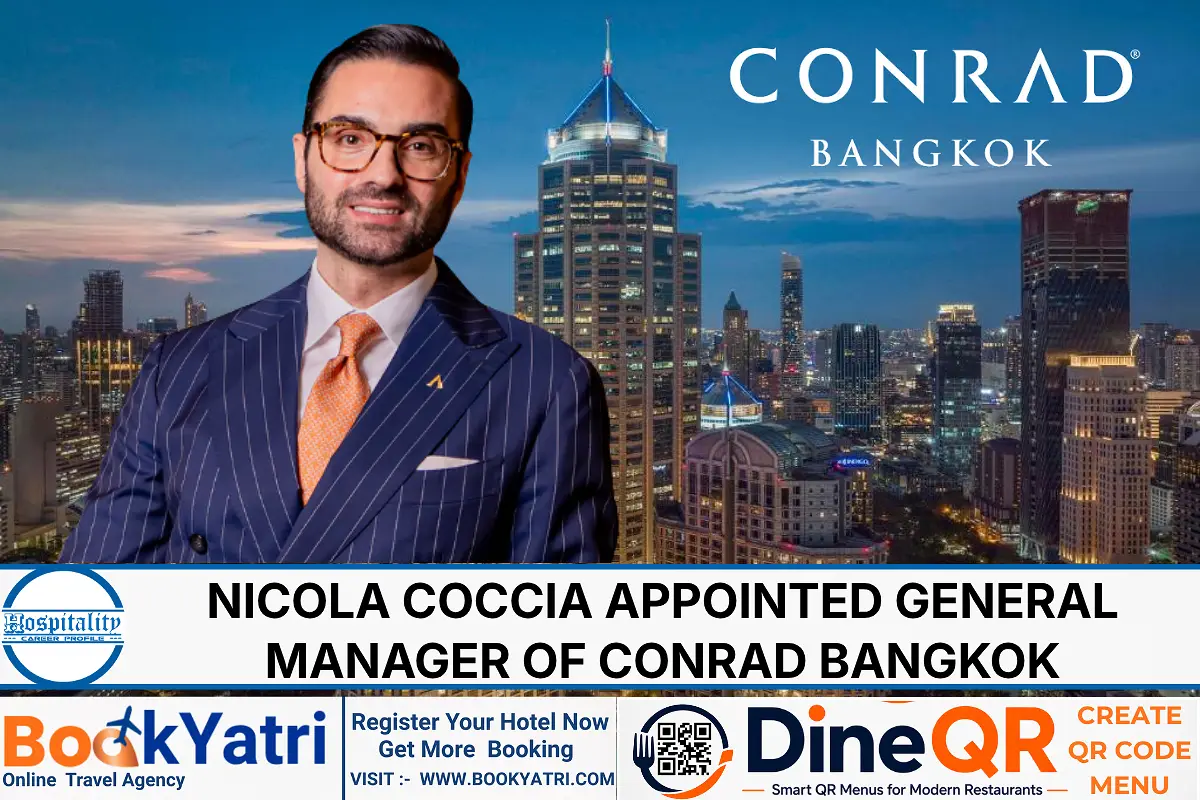 Nicola Coccia as New General Manager of Conrad Bangkok