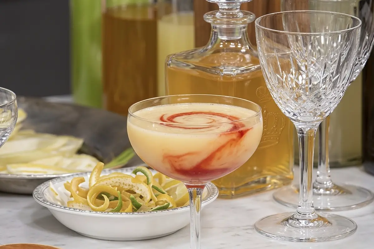 Royal Restaurant Cocktail Menu Blends Bold Food Techniques