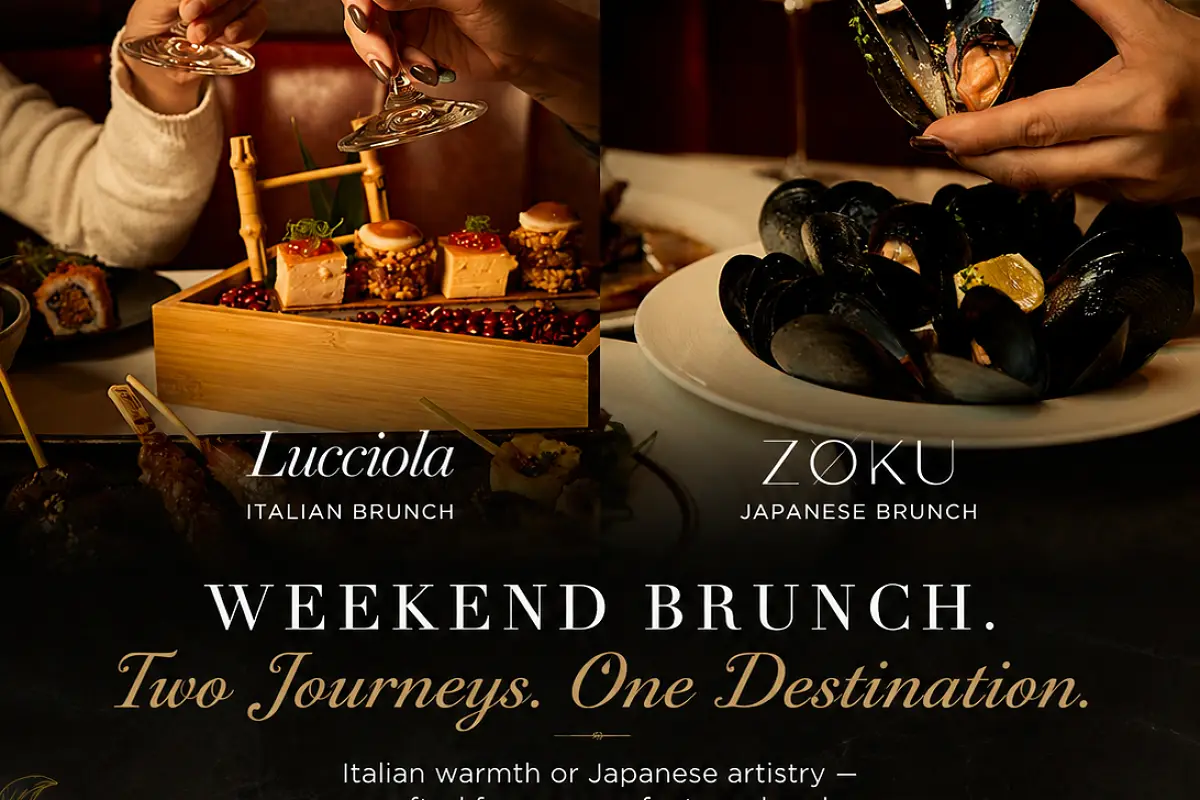 The Hari Hong Kong's Weekend Brunch: Italian or Japanese — Why Not Both?