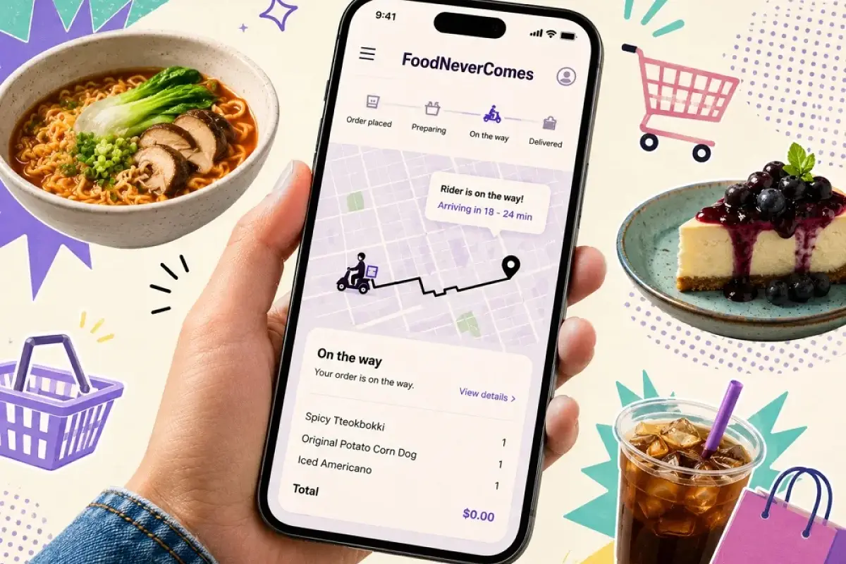 FoodNeverComes: The South Korean App Where You Order Food and Nothing Arrives