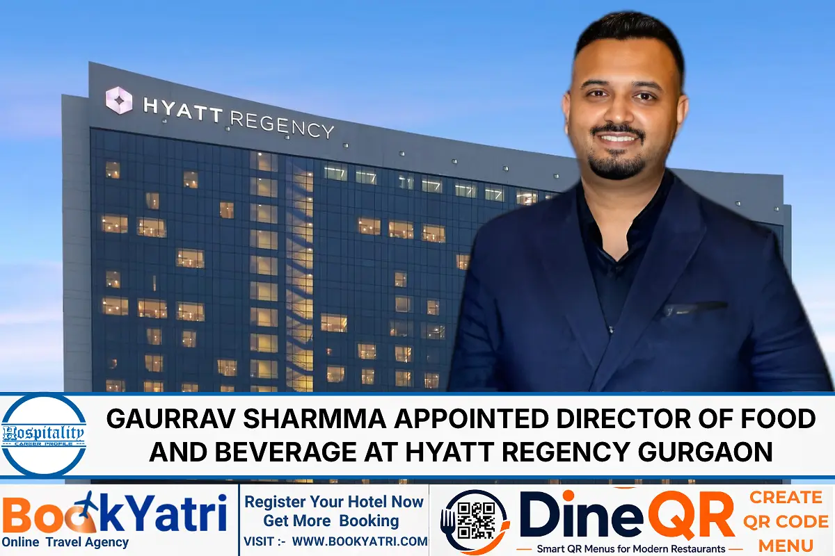 Gaurrav Sharmma Appointed Director of F&B at Hyatt Gurgaon
