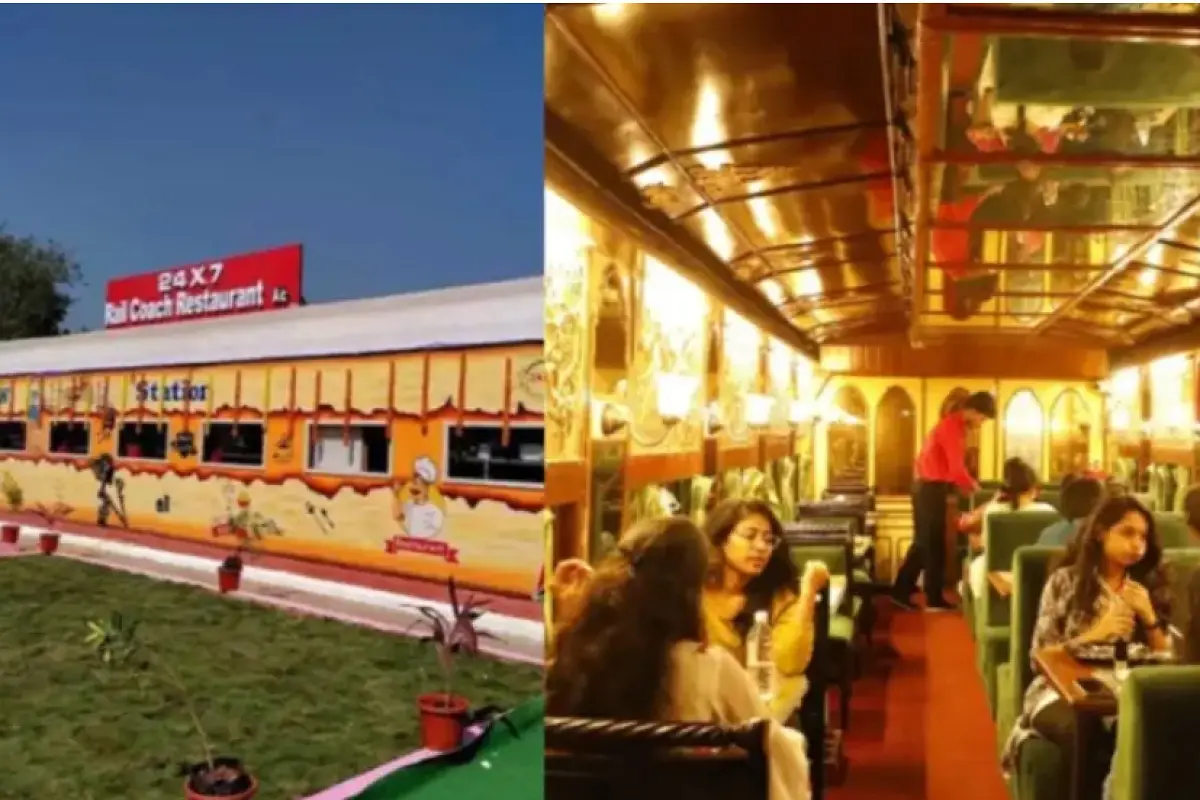 Converts Train Coach into Luxury Restaurant at Bihar Station