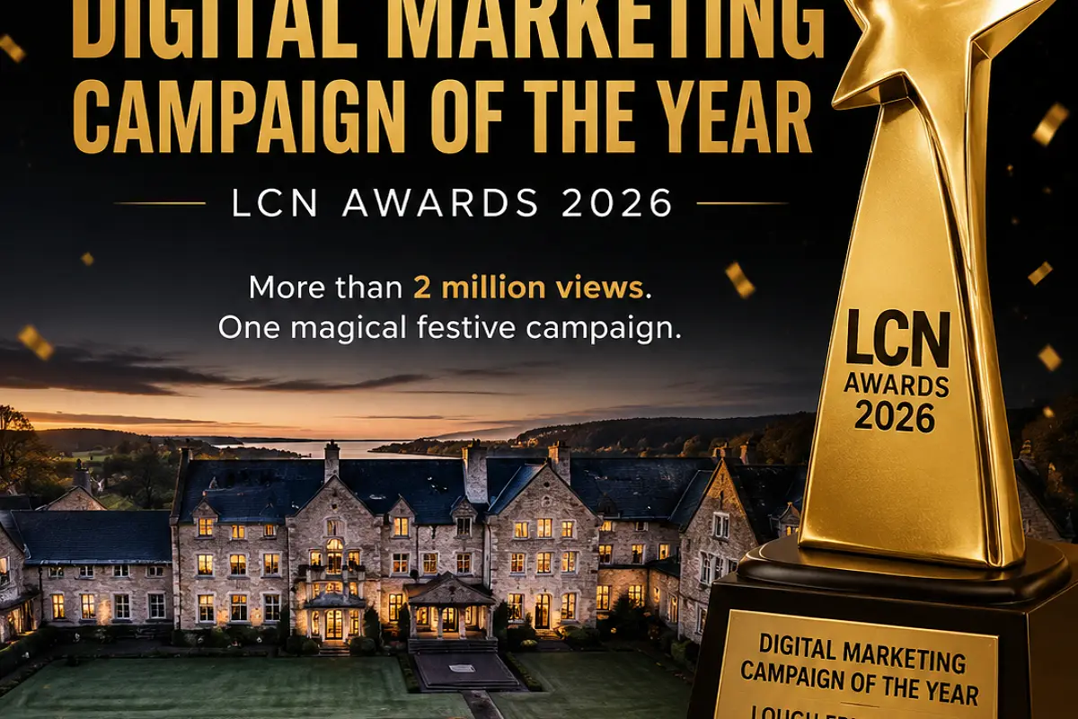Lough Erne Resort Wins Digital Marketing Award for Second Year