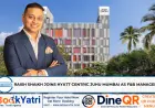 Raish Shaikh Joins Hyatt Centric Juhu Mumbai as F&B Manager