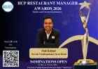 Alok Kumar Nominated for Restaurant Manager Award 2026