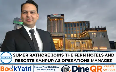 Sumer Rathore Joins The Fern Hotels Kanpur as Operations Manager