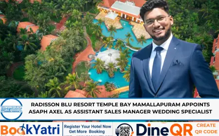 Asaph Axel Joins Radisson Blu Temple Bay as Wedding Sales Specialist