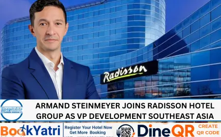 Armand Steinmeyer Joins Radisson Hotel Group as VP Development SE Asia