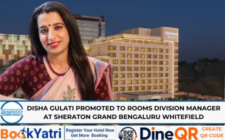 Disha Gulati Promoted to Rooms Division Manager at Sheraton Grand