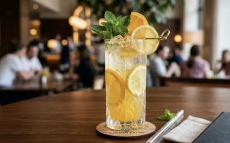 Golden Citrus Mocktail: 8 Easy Steps to the Best Refreshing Drink