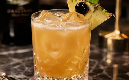 Jungle Bird with Baileys Cocktail Recipe with SOP, Garnish & Presentation Guide