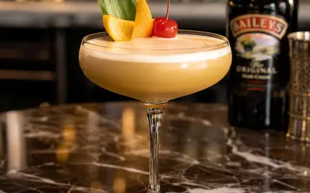 Saturn with Baileys Cocktail Recipe with SOP, Garnish & Presentation Guide
