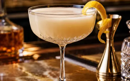 Corpse Reviver No. 2 with Baileys Cocktail Recipe with SOP, Garnish & Presentation Guide