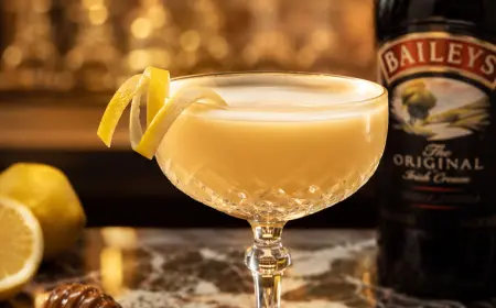 Bee’s Knees with Baileys Cocktail Recipe with SOP, Garnish & Presentation Guide