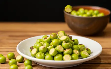 Wasabi Peas Snack Recipe with SOP & Presentation Guide