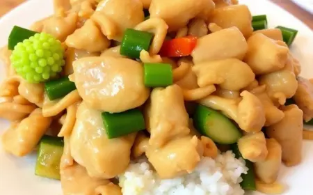 Chicken Chow Mein Recipe with SOP & Presentation Guide