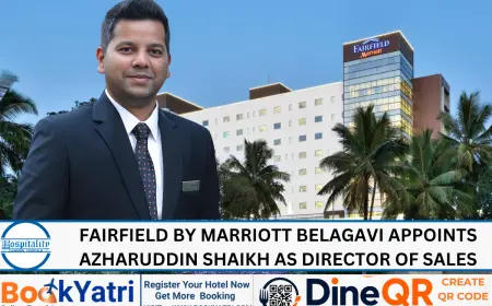 Azharuddin Shaikh Joins Fairfield by Marriott Belagavi as New  DOS