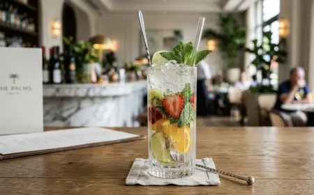 Signature House Cooler: 9 Easy Steps to the Perfect Mocktail