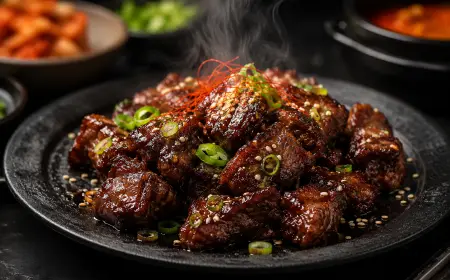 Korean Beef Bulgogi Bites Recipe That Sears Sweet, Deeply Caramelised