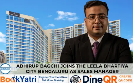 Abhirup Bagchi Joins The Leela Bengaluru as Sales Manager