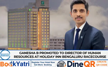 Ganesha B Promoted to Director of HR at Holiday Inn Bengaluru