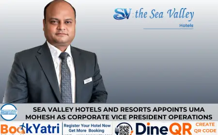 Uma Mohesh Joins Sea Valley Hotels as Corporate VP Operations
