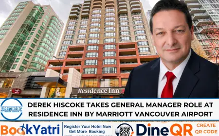 Derek Hiscoke Appointed GM at Residence Inn Vancouver