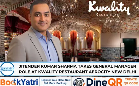 Jitender Kumar Sharma Appointed GM at Kwality Restaurant Aerocity