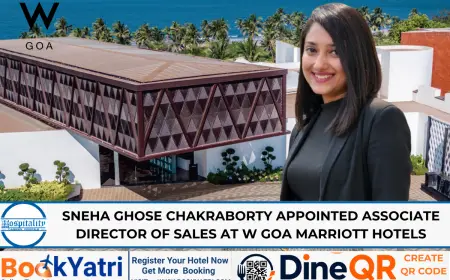 Sneha Ghose Chakraborty Appointed Associate DOS at W Goa Marriott Hotels