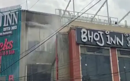 Fire Ravages Bhopal Restaurant, Goods Worth Lakhs Destroyed