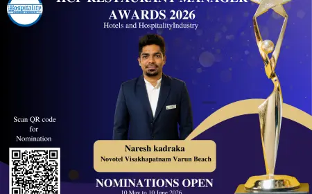 Naresh Kadraka, Restaurant and Bar Assistant Manager Nominated for Restaurant Manager Award 2026