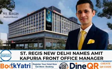 St. Regis New Delhi Names Amit Kapuria Front Office Manager