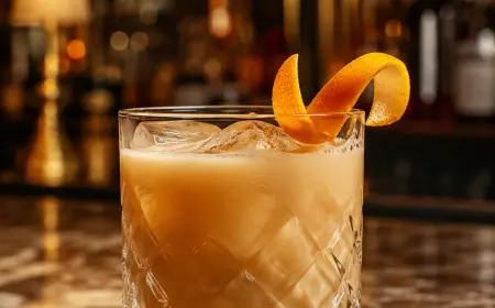 Rusty Compass with Baileys Cocktail Recipe with SOP, Garnish & Presentation Guide
