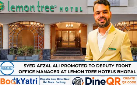 Syed Afzal Ali Promoted to Deputy FOM at Lemon Tree