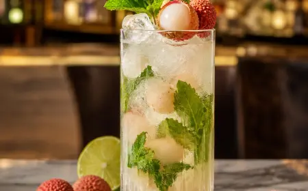 Lychee Mojito Cocktail Recipe with SOP, Garnish & Presentation Guide