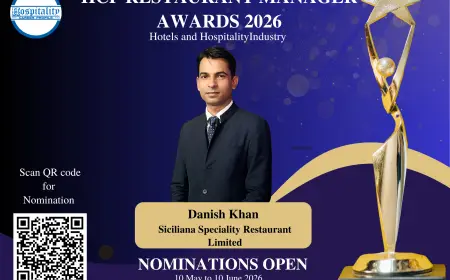Danish Khan, Restaurant Manager of Siciliana Speciality Restaurant Limited, Nominated for Restaurant Manager Award 2026
