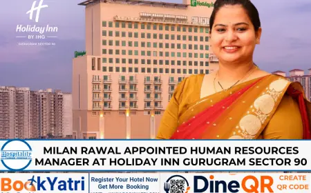 Milan Rawal Appointed HR Manager at Holiday Inn Gurugram Sector 90