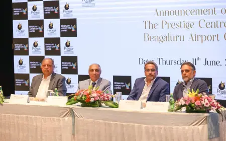 Prestige Group and BACL Unveil Massive Mixed-Use Hub at Bengaluru Airport Featuring St. Regis and Marriott Marquis