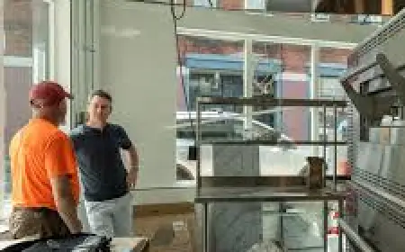 Blue Square Pizza Nears Debut as First Restaurant at The Block Natick